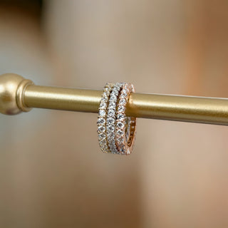 Dainty Cz Rose Gold Ring - Georgina Nicol