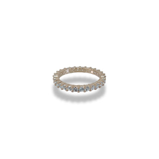 Dainty Cz Rose Gold Ring - Georgina Nicol