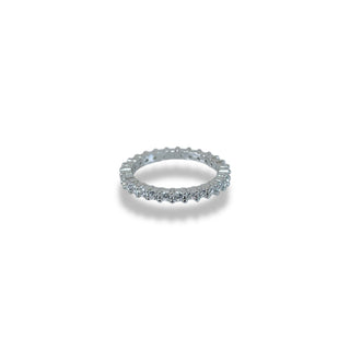 Dainty Cz Silver Ring - Georgina Nicol