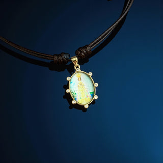 Del Valle Virgin Cord Necklace - Georgina Nicol