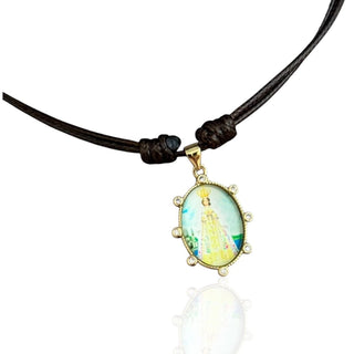 Del Valle Virgin Cord Necklace - Georgina Nicol