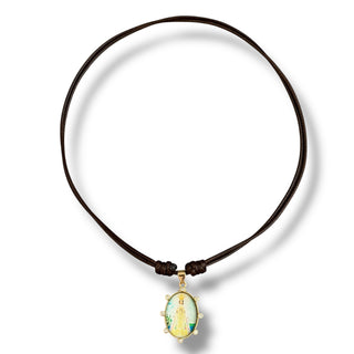 Del Valle Virgin Cord Necklace - Georgina Nicol
