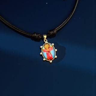 Divine Child Jesus Cord Necklace - Georgina Nicol