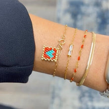 Load image into Gallery viewer, Effortless Elegance — Gold Herringbone Bracelet - Georgina Nicol
