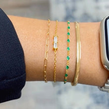 Load image into Gallery viewer, Effortless Elegance — Gold Herringbone Bracelet - Georgina Nicol
