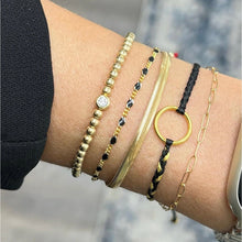 Load image into Gallery viewer, Effortless Elegance — Gold Herringbone Bracelet - Georgina Nicol
