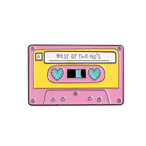 Enamel Cassette Pin Jacket - Georgina Nicol