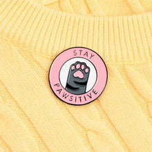 Load image into Gallery viewer, Enamel Paw Pin - Georgina Nicol
