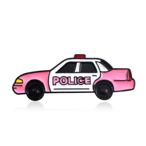 Enamel Police Pin Jacket - Georgina Nicol