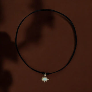 Energy & Renewal - Opal Sunburst Necklace - Georgina Nicol