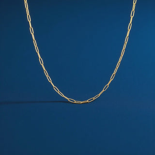 Essential Mini Paper Clip Chain Necklace - Georgina Nicol