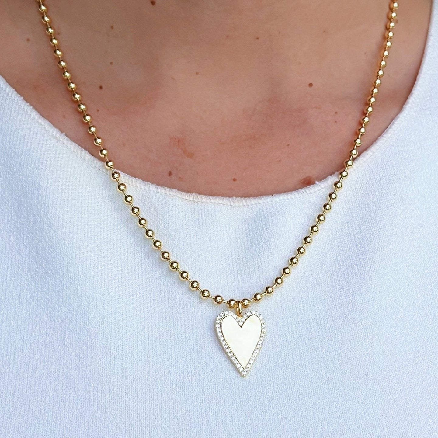 Eternal Love - Cz Heart Pendant Necklace - Georgina Nicol