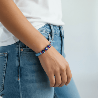 Evil Eye Beaded Bracelet - Georgina Nicol