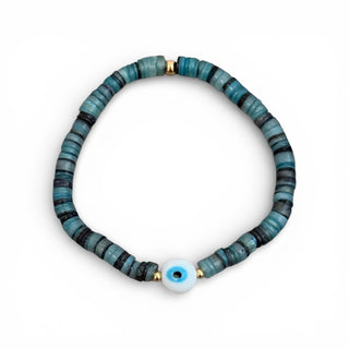 Evil Eye Beaded Bracelet - Georgina Nicol