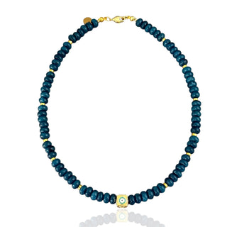 Evil Eye Energy — Beaded Protection Necklace - Georgina Nicol