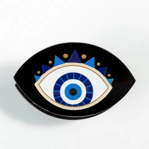 Evil Eye Hair Claw – Protective Chic Accessory - Georgina Nicol