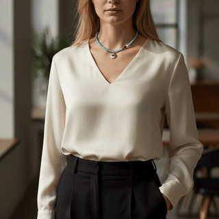 Evil Eye Protection Beaded Necklace - Georgina Nicol