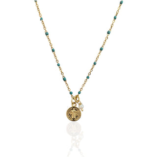 Faith and Calm Saint Benedict Necklace - Georgina Nicol