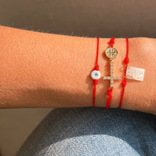 Load image into Gallery viewer, Faith, Protection &amp; Clarity – Georgina Nicol Red Bracelet Stack (Sold Separately) - Georgina Nicol
