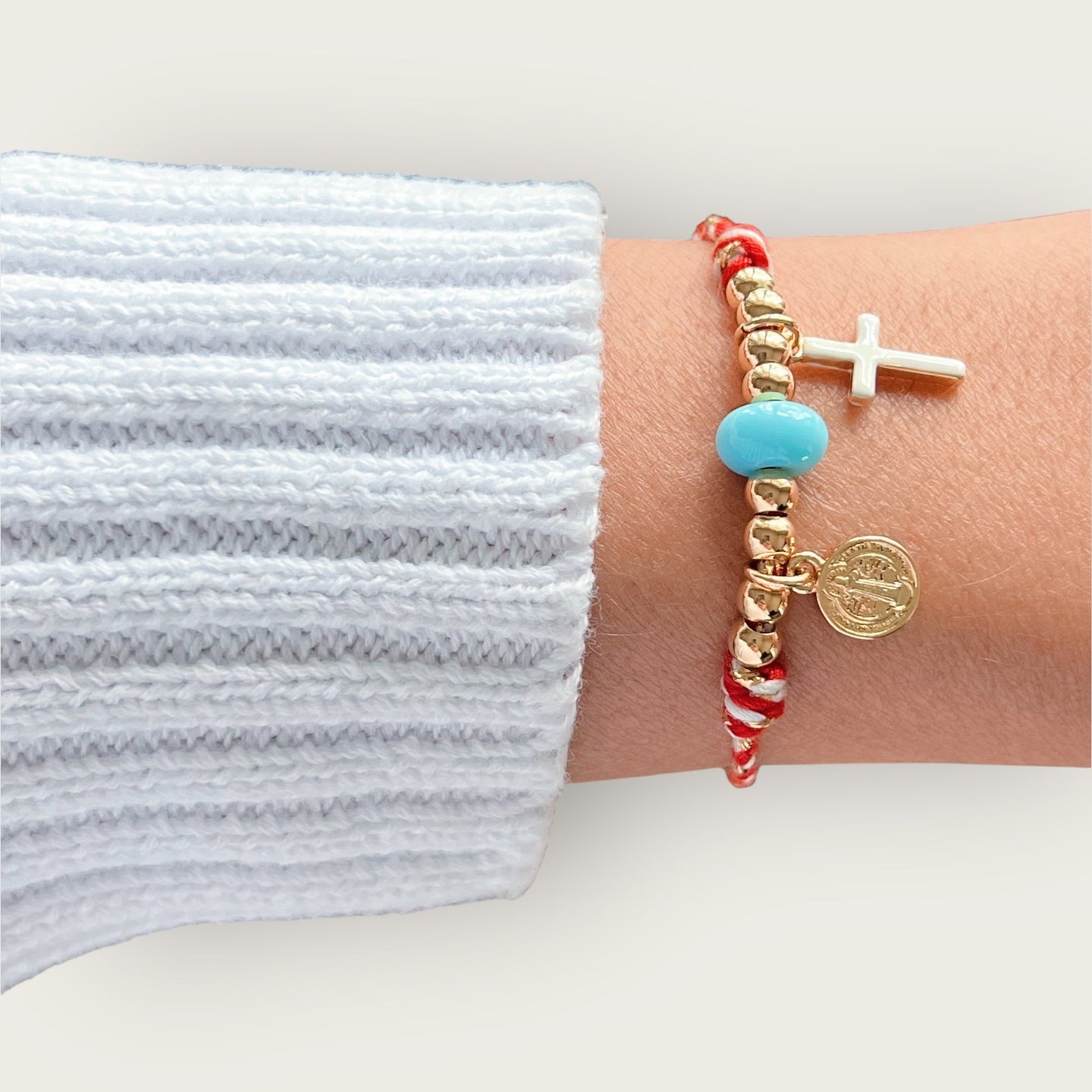 Faith, Strength, and Protection — Saint Benedict Bracelet - Georgina Nicol