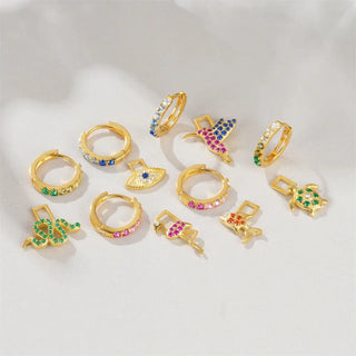 Fish Hoop Earrings - Georgina Nicol