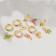 Load image into Gallery viewer, Fish Hoop Earrings - Georgina Nicol
