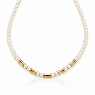 Freshwater Pearl Gold Filled Necklace - Georgina Nicol