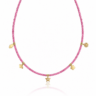 Gemstone Lucky Charm Necklace - Georgina Nicol