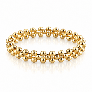 Gold Beaded Bracelet - Georgina Nicol