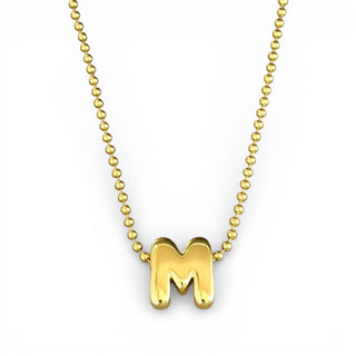 Gold Initial Necklace - Georgina Nicol