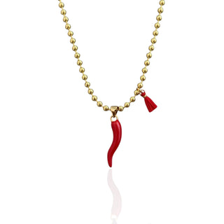 Good Luck Energy Italian Cornicello Necklace - Georgina Nicol