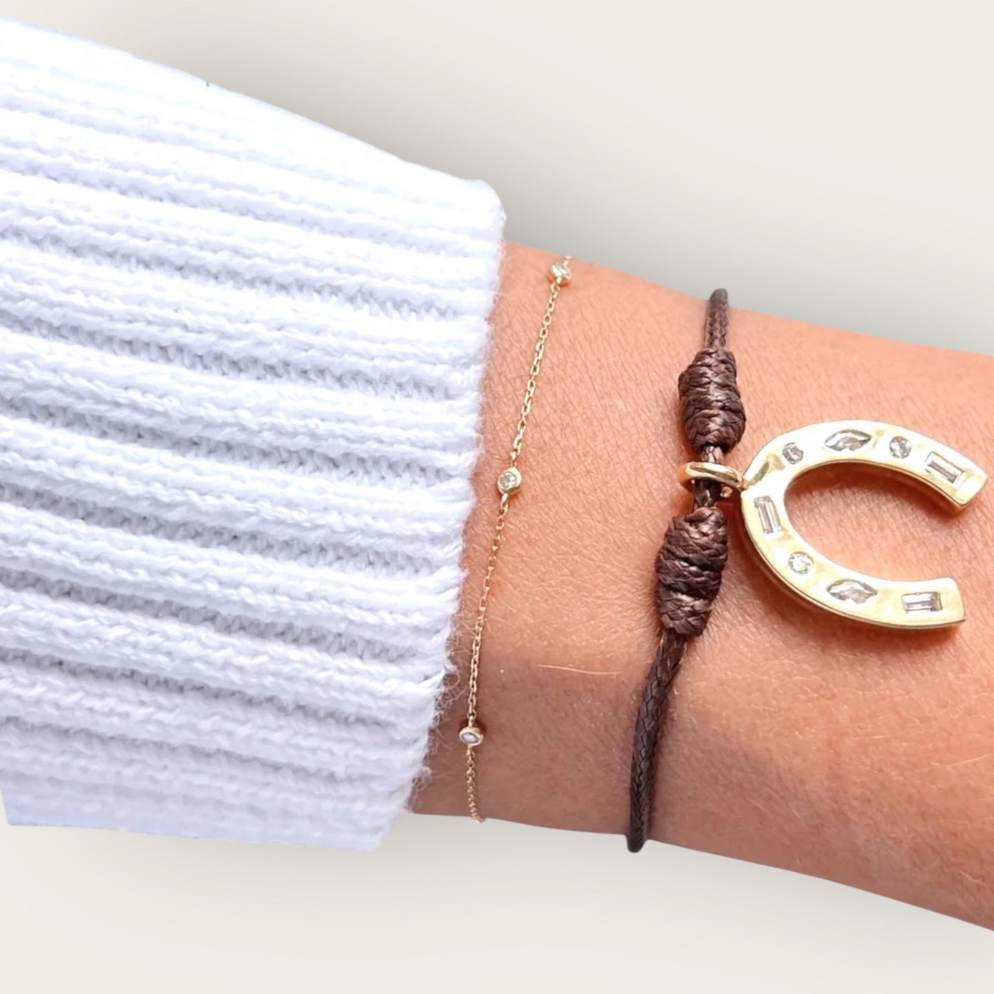 Good Luck & Protection – Horseshoe Charm Bracelet - Georgina Nicol