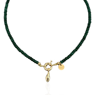 Green Jade Crab Claw Necklace - Georgina Nicol