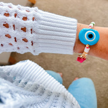Load image into Gallery viewer, Guardian Eye &amp; Fortune Amulet Bracelet – Summer Chic, Energy &amp; Protection - Georgina Nicol
