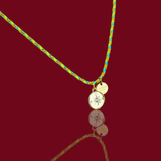 Guidance & Adventure – Gold Compass Necklace - Georgina Nicol