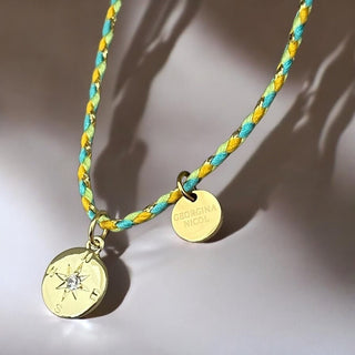 Guidance & Adventure – Gold Compass Necklace - Georgina Nicol