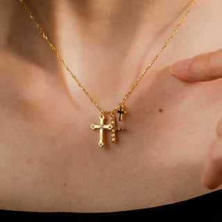 Guided by Faith — Three Cross Necklace - Georgina Nicol