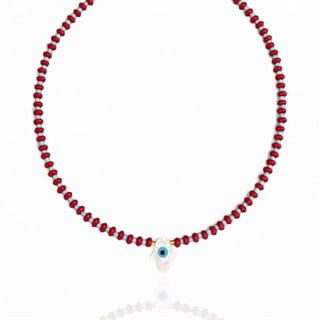 Hamsa Evil Eye Protection Necklace - Georgina Nicol