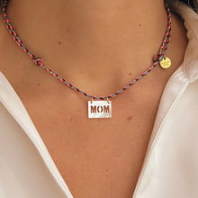 Load image into Gallery viewer, Her Name is Love – MOM Mother of Pearl Necklace - Georgina Nicol
