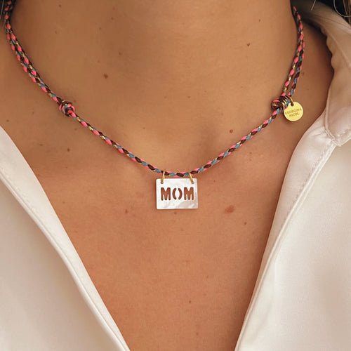 Her Name is Love – MOM Mother of Pearl Necklace - Georgina Nicol