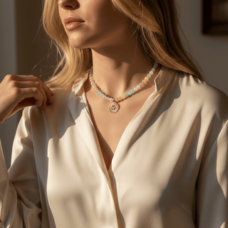 Holy Spirit Gemstone Necklace - Georgina Nicol