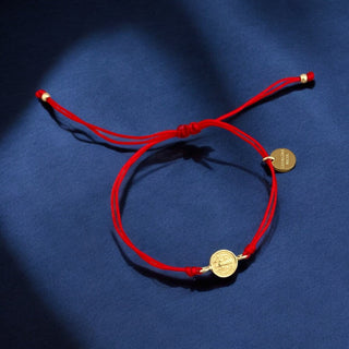 I Am Guided and Protected — St. Benedict Red String Bracelet - Georgina Nicol