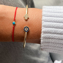 Load image into Gallery viewer, I Am Protected and Aligned — Evil Eye &amp; Hamsa Bangle - Georgina Nicol
