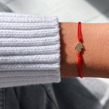 Load image into Gallery viewer, I Am Protected, Balanced, and Guided — Hamsa Red String Bracelet - Georgina Nicol

