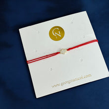Load image into Gallery viewer, I Am Protected, Balanced, and Guided — Hamsa Red String Bracelet - Georgina Nicol
