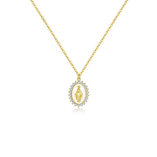 I Am Protected by Faith — Virgin Mary Necklace - Georgina Nicol