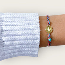 Load image into Gallery viewer, I Am Surrounded by Divine Protection — St. Benedict Bracelet - Georgina Nicol
