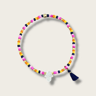 I Am Surrounded by Good Fortune — Hamsa Hand Bracelet - Georgina Nicol