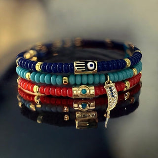 I Am Surrounded by Light, Luck and Protection — Limited Edition Bracelet Set - Georgina Nicol