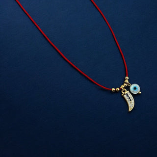 I Am Surrounded by Luck and Protection — Red String Necklace - Georgina Nicol